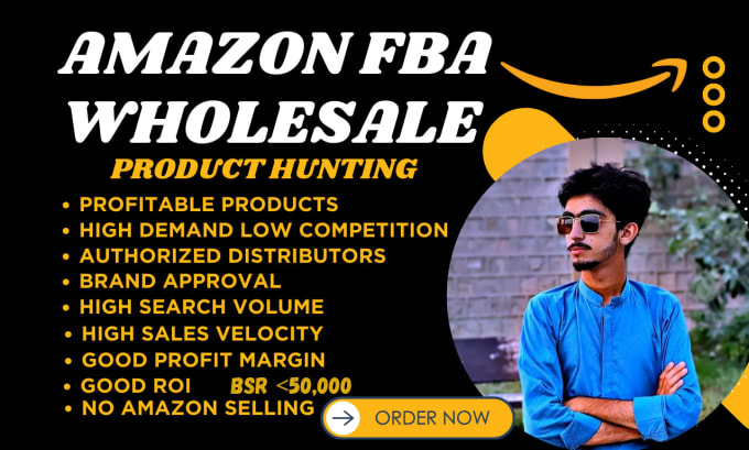 Gig Preview - Do winning amazon fba wholesale product research and management