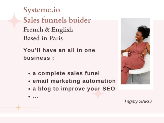 Bestseller - create your sales funnel on systeme io