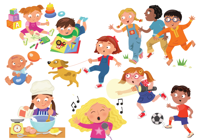 Gig Preview - Illustrate childrens books and educational books