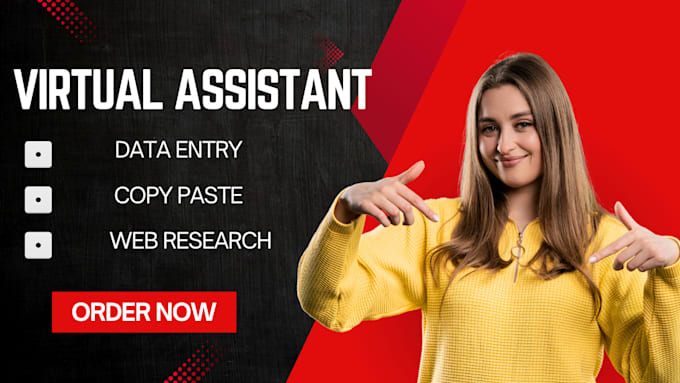 Gig Preview - Do accurate data entry, web research, copy paste and excel data entry jobs