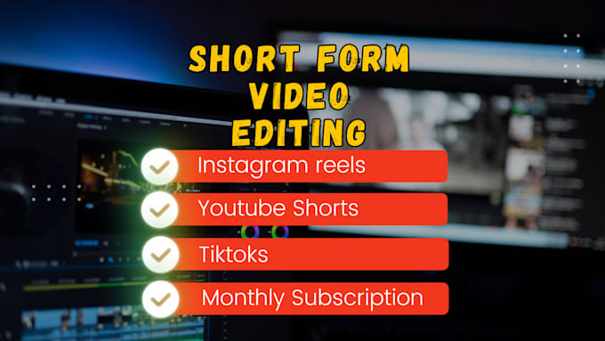 Gig Preview - Edit unique instagram reels, tiktok and youtube shorts