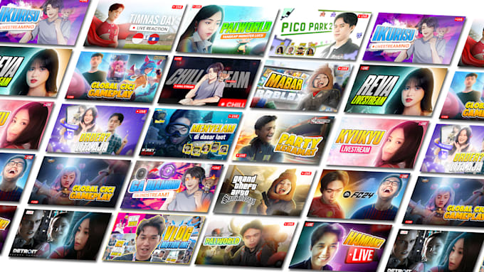 Gig Preview - Design eye catching youtube thumbnails that boost clicks