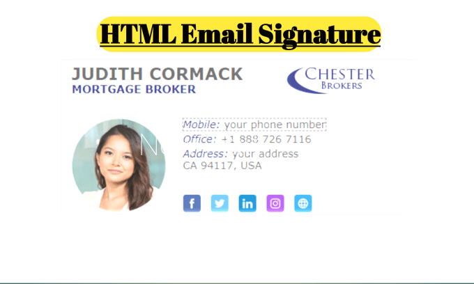 Gig Preview - Do create a clickable email signature and an HTML email signature