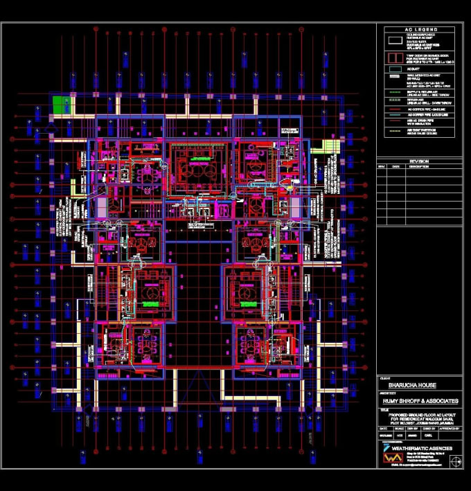 Gig Preview - Do vrv vrf drawings, hvac design and drafting