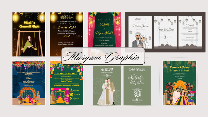 Bestseller - design invitation wedding card and video for your big day