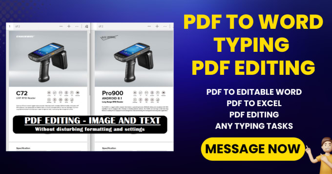 Bestseller - make changes in PDF and word documents quickly