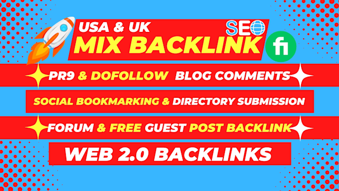 Gig Preview - Build high authority usa uk mix anchor text pr9 seo backlinks for google ranking