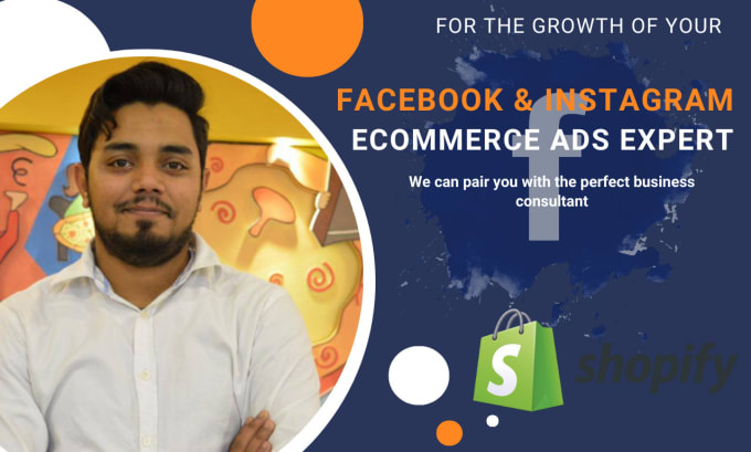 Gig Preview - Be your facebook and instagram advertiser for ecommerce