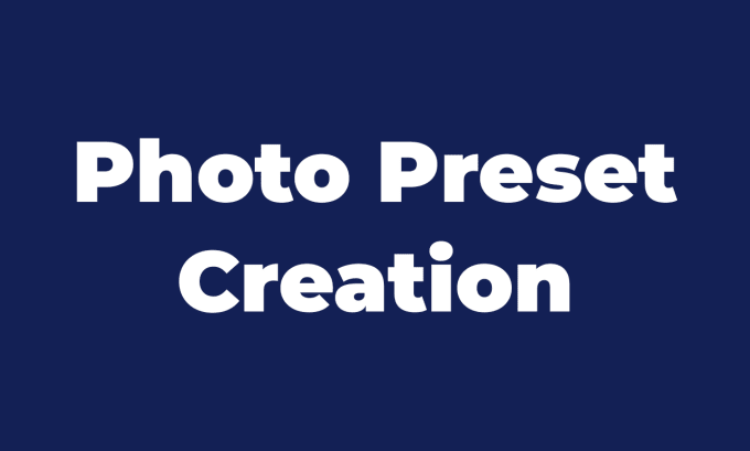 Bestseller - design custom lightroom and photoshop presets packages