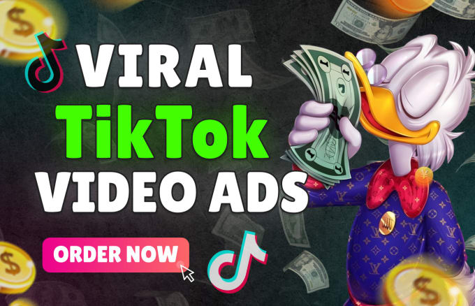 Gig Preview - Create viral tik tok video ads, dropshipping ads, tiktok ads