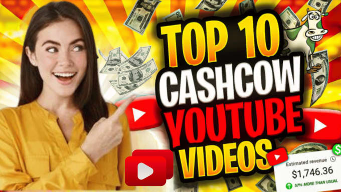 Bestseller - create automated cash cow, cash cow youtube ,cash cow channel, cash cow