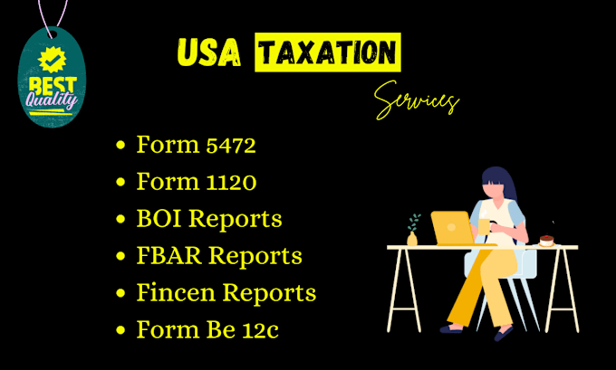 Gig Preview - Prepare and efile form 5472 and 1120 for non US residents