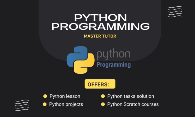 Bestseller - be your best python tutor and mentor you from novice to expert