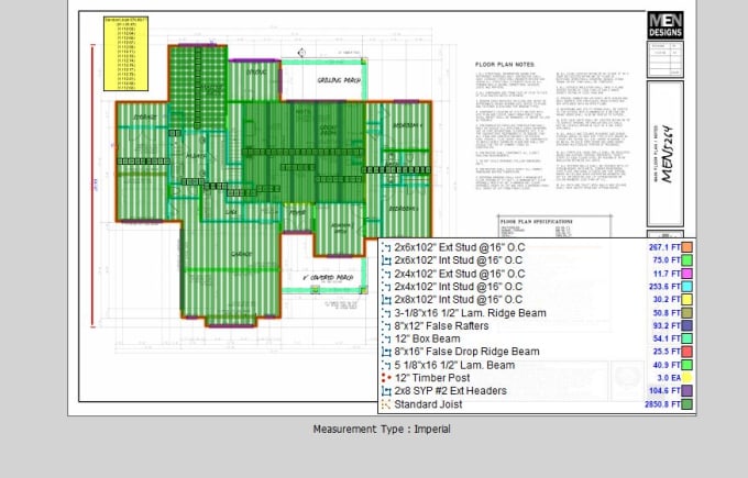 Gig Preview - Do cost estimation and quantity takeoff on planswift