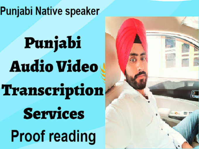 Gig Preview - Do proofreading, punjabi native speaker