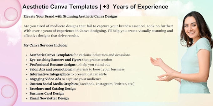 Bestseller - design or edit any template or project in canva