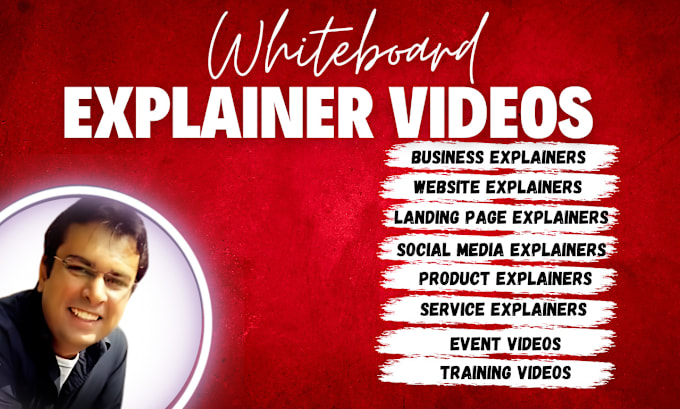 Gig Preview - Create a whiteboard animated explainer video or promotional video