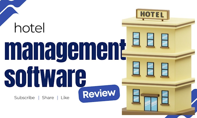 Gig Preview - Hotel management software and website development kiaan tech agency experts