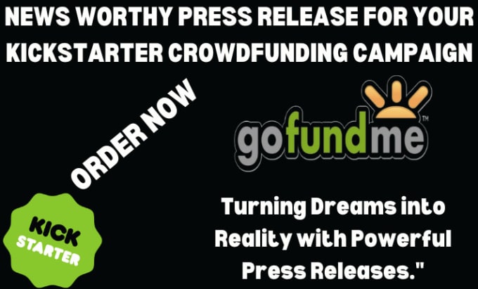 Gig Preview - Write news worthy press release for your kickstarter crowdfunding campaign