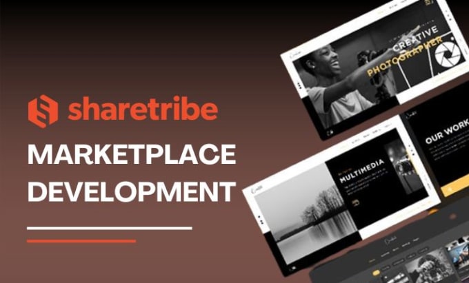 Gig Preview - Develop b2b c2c sharetribe marketplace sharetribe landing page