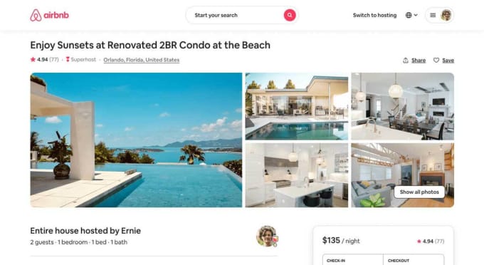 Gig Preview - Co host and manage your airbnb or other listings