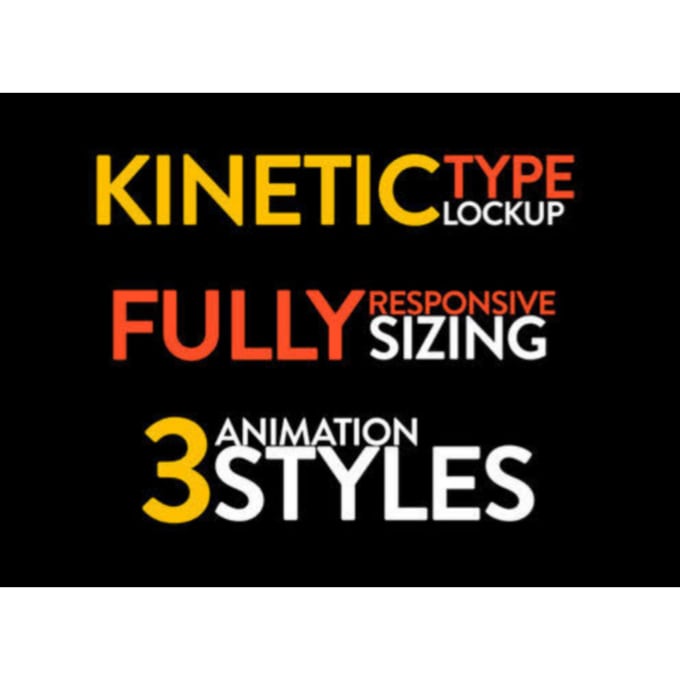 Gig Preview - Create awesome kinetic typography video,animated video