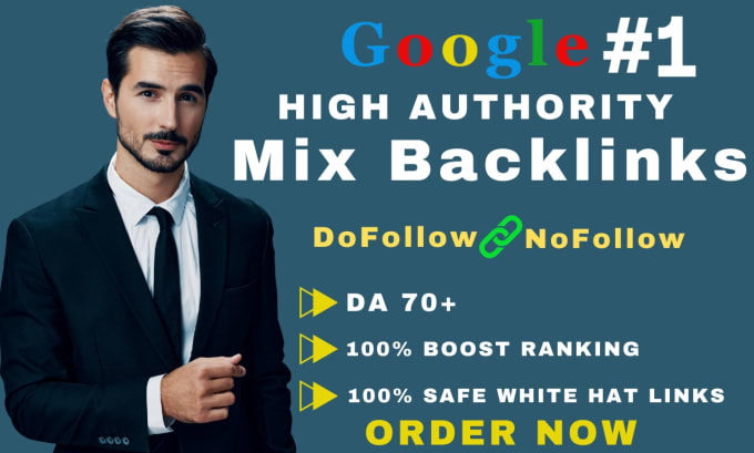 Gig Preview - Build mix backlinks to boost your website ranking