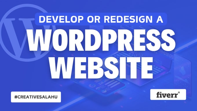 Bestseller - develop or redesign a wordpress website