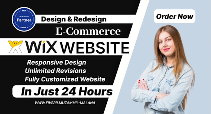 Bestseller - design wix website redesign wix website wix ecommerce website