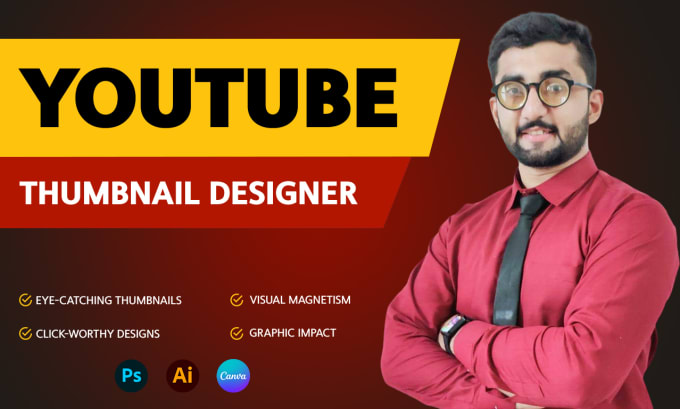 Gig Preview - Design creative youtube thumbnails