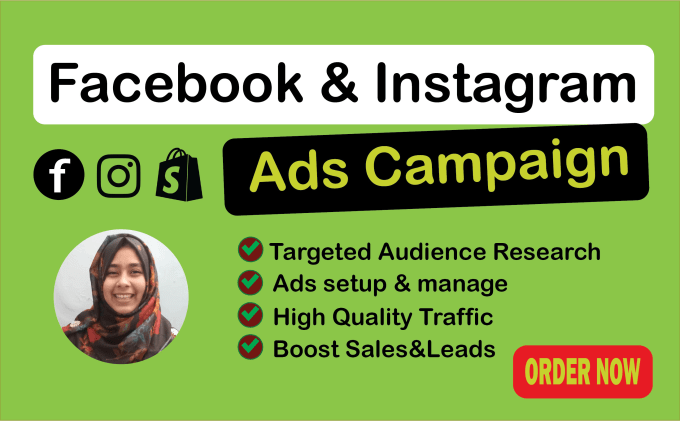 Bestseller - setup and manage facebook ads campaign,instagram ads campaign