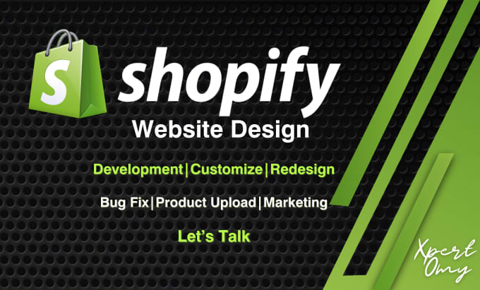 Gig Preview - Do branded shopify website design, copy winning shopify store redesign