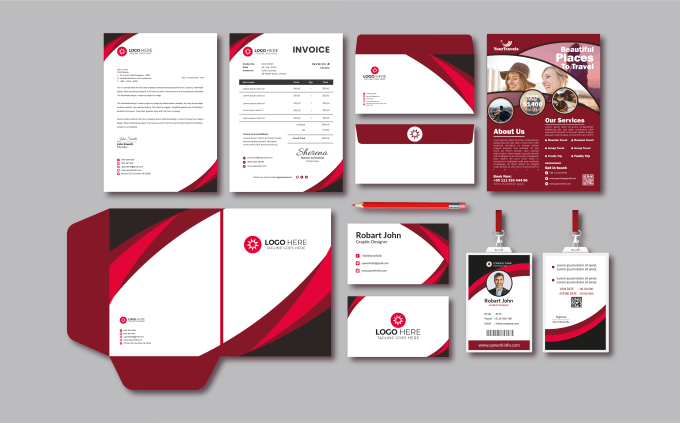 Gig Preview - Design business card, letterhead and stationery items