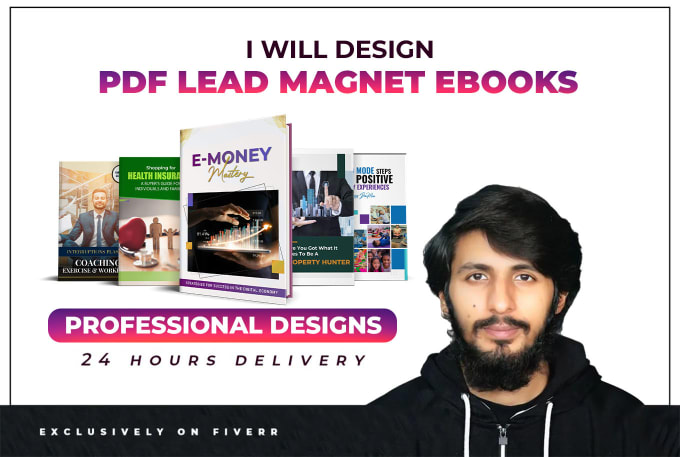 Gig Preview - Design unique PDF lead magnet, ebook, workbook