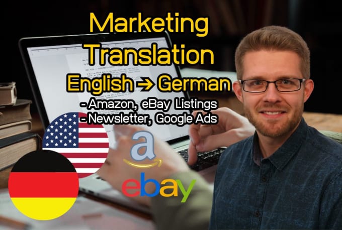 Gig Preview - Translate and edit your marketing texts, amazon listings