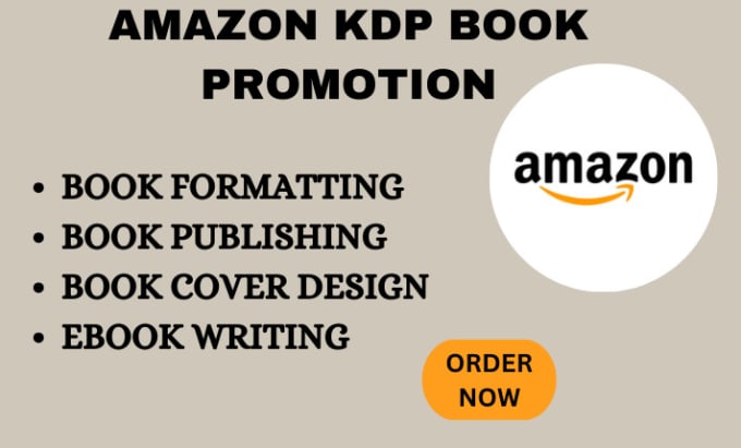 Gig Preview - Do amazon kdp book promotion book publishing kdp book formatting