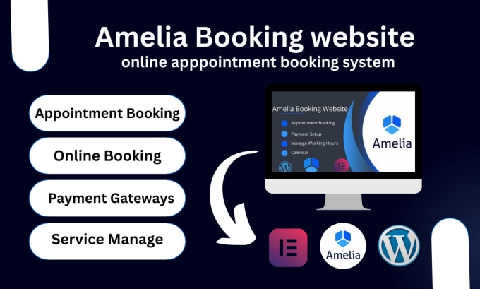 Gig Preview - Professional amelia booking website setup and managment