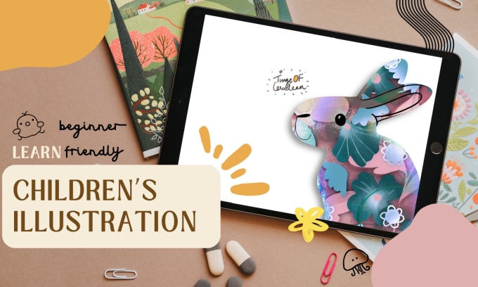 Gig Preview - Teach children illustrations to beginner artists