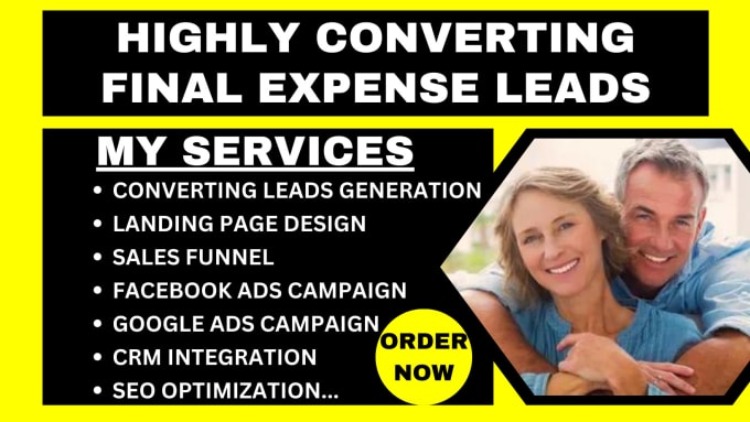 Gig Preview - Generate highly converting final expense burial insurance life insurance leads