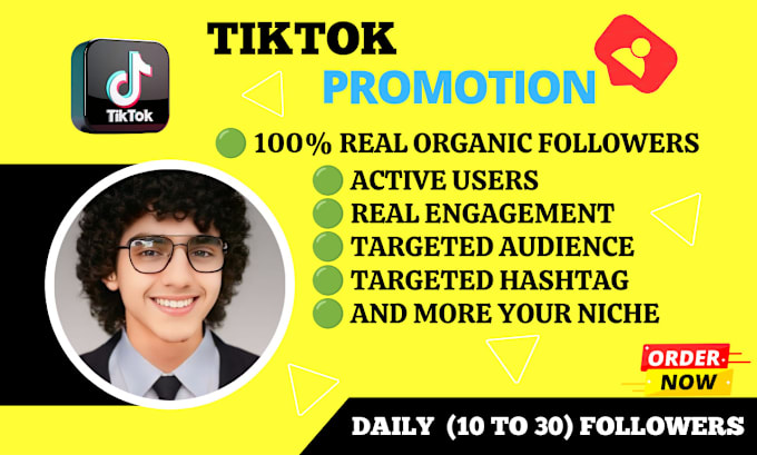 Bestseller - do you super fast organic tiktok followers and promotion