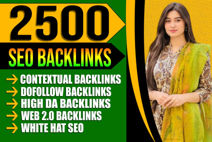 Gig Preview - Link building high da authority white hat seo backlinks for google ranking