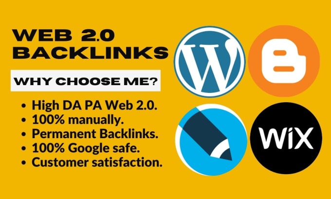 Gig Preview - Do manual web 2 0 backlinks