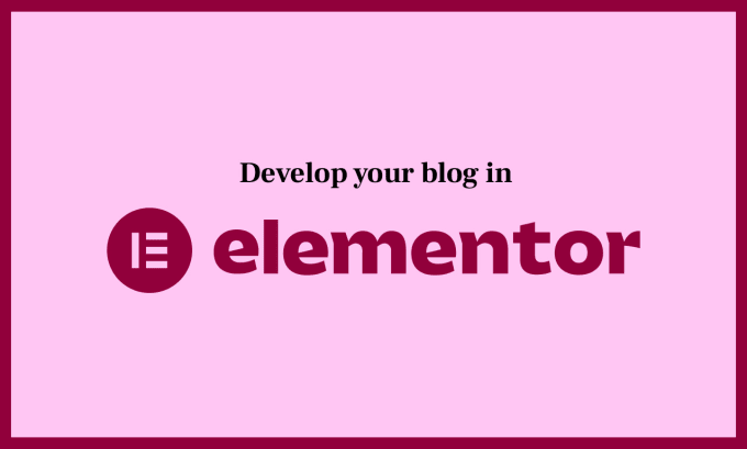 Gig Preview - Transform your figma designs into a stunning custom elementor blog