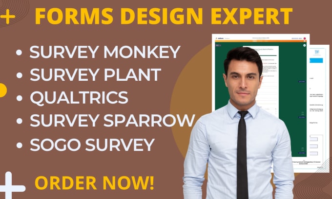 Gig Preview - Create surveymonkey surveyplanet qualtrics surveysparrow sogosurvey limesurvey