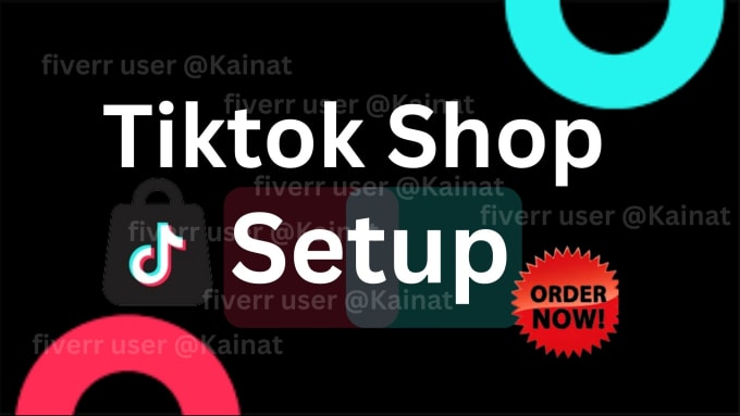 Gig Preview - Setup your tiktok shop create tiktok shop manager