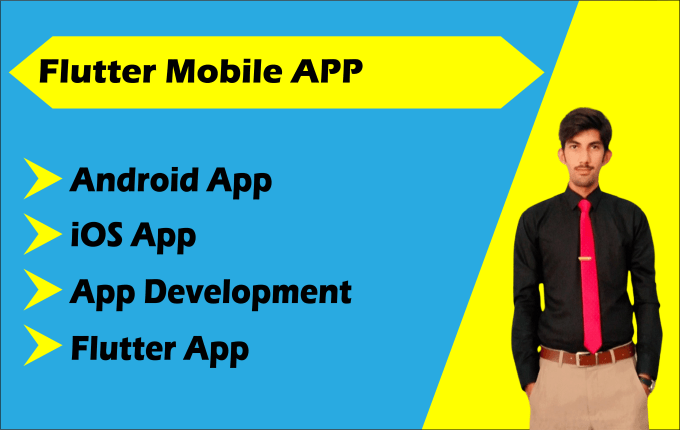 Gig Preview - Be your flutter developer build android app ios app