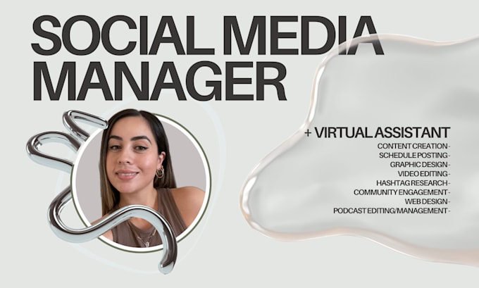 Bestseller - be your social media manager and virtual assistant