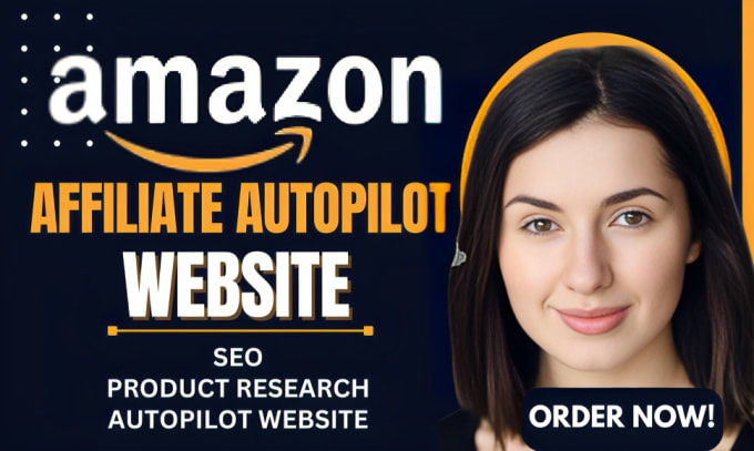 Gig Preview - Create amazon affiliate autopilot website, amazon autopilot, affiliate website