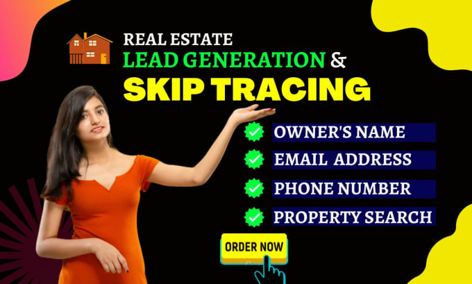 Gig Preview - Do skip tracing, real estate bulk skip tracing and property owner leads