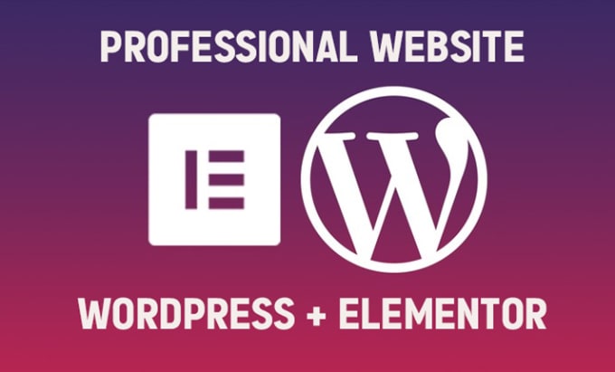 Gig Preview - Build a wordpress website using elementor